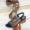 Rocio | Sandalias de cuña Luxe