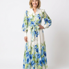 Dalia | Vestido Maxi Floral con Botones