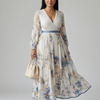 Estela | Vestido Midi Con Pliegues