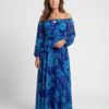 Kaia | Maxi Floral con Hombros Descubiertos