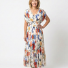Savannah | Midi Floral Plisado
