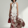 Marisa | Vestido Maxi Plisado Blanco
