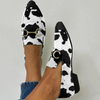 Laura | Mocasines estampados con detalle de hebilla