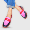 Mónica | Mocasines con contraste