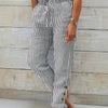 Jimena | Pantalón Rayado Casual