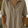Adela | Blusa con Collar y Botón