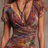 Samara | Vestido Midi Boho de Atardecer