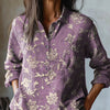 Amalia | Camisa de Lino Bordada Floral