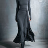 Lara | Vestido maxi con nudo lateral