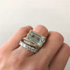 Conjunto de Anillos Turquesa Mágico Grande