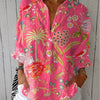 Camila | Blusa Floral Tropical