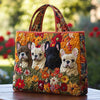 Frenchie Garden | Bolsa de hombro acolchada hecha a mano
