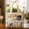 Gatitos de Jardín | Bolsa Artesanal Acolchada