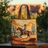 Desert Rider | Tote Acolchado Hecho a Mano