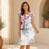 Colette – Vestido elegante fluido con volantes