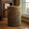 Golden Roots Laundry Basket