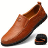 Elegantes mocasines de piel