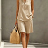 Solana | Conjunto de Verano sin Mangas con Short