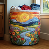 River Bloom Laundry Basket