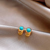 Pendientes de Cobre Turquesa Atemporal