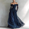 Paula | Elegante vestido con hombros descubiertos