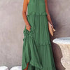 Miranda | Vestido Fluido de Borde Natural