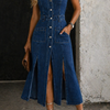 Camila | Vestido chaleco abierto