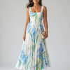 Oriah | Vestido Maxi A-Line Floral