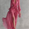 Ariadna | Elegante vestido largo de gasa