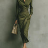 Caterina | Vestido maxi ajustado elegante