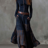 Michelle | Vestido maxi de ante