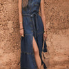 Catalina | Vestido Vaquero con Botones al Frente