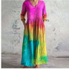 Liora™ Vestido de Verano A-Line con Escote en V