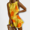 Sofia | Vestido Corto Orvienne con Estampado de Cangrejos