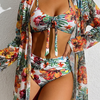 Patricia - Bikini con Cover-Up Floral