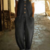 Ana María | Peto vintage de algodón suave con aspecto denim