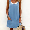 Lisa | Vestido vaquero tipo peto casual