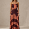 Sol | Vestido maxi tie dye