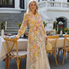 Cressida | Vestido Maxi Largo Floral Transparente